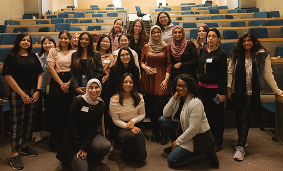 Attendees at the first annual Women in Tech Summit