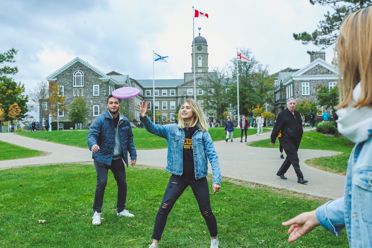 Dal Students on campus