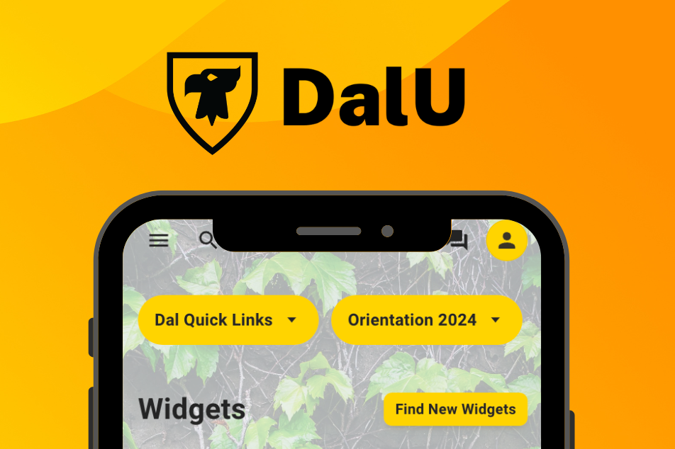 DalU app on a smartphone